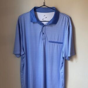 Men's HEAD Blue Golf Polo Shirt